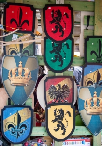 Wappen auf dem Münsterplatz